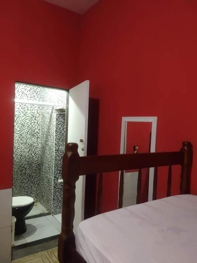 Casarao Hostel E Pousada Vila do Abraao Bagian luar foto