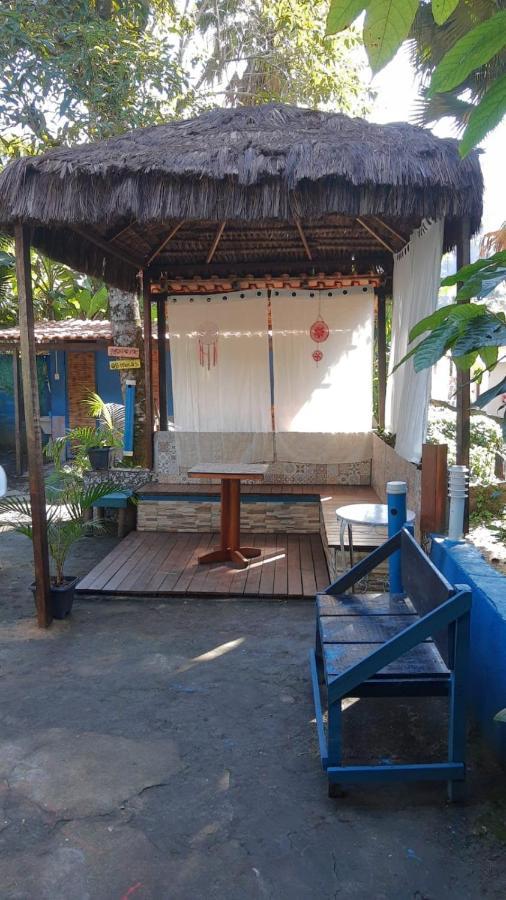 Casarao Hostel E Pousada Vila do Abraao Bagian luar foto