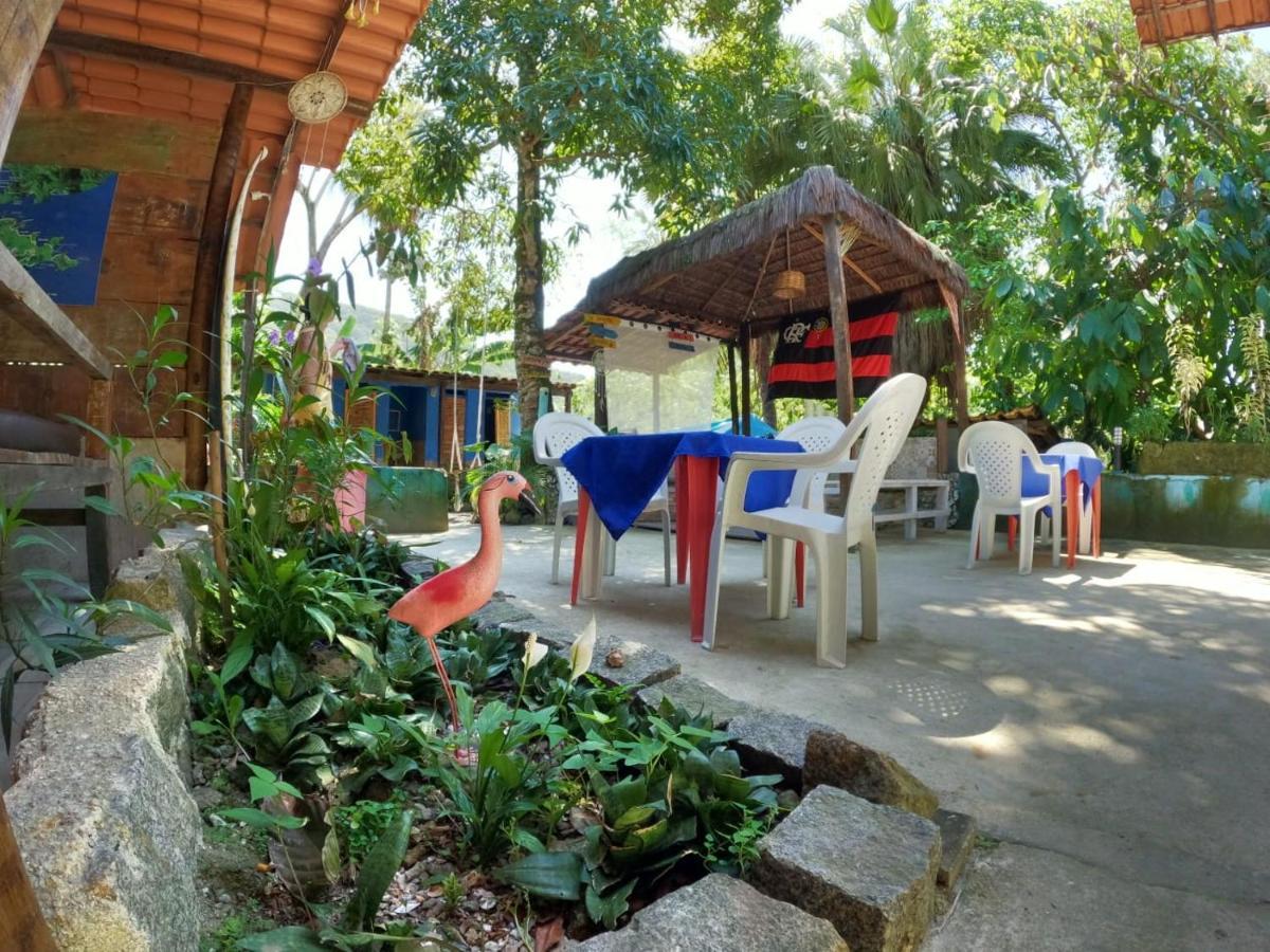 Casarao Hostel E Pousada Vila do Abraao Bagian luar foto